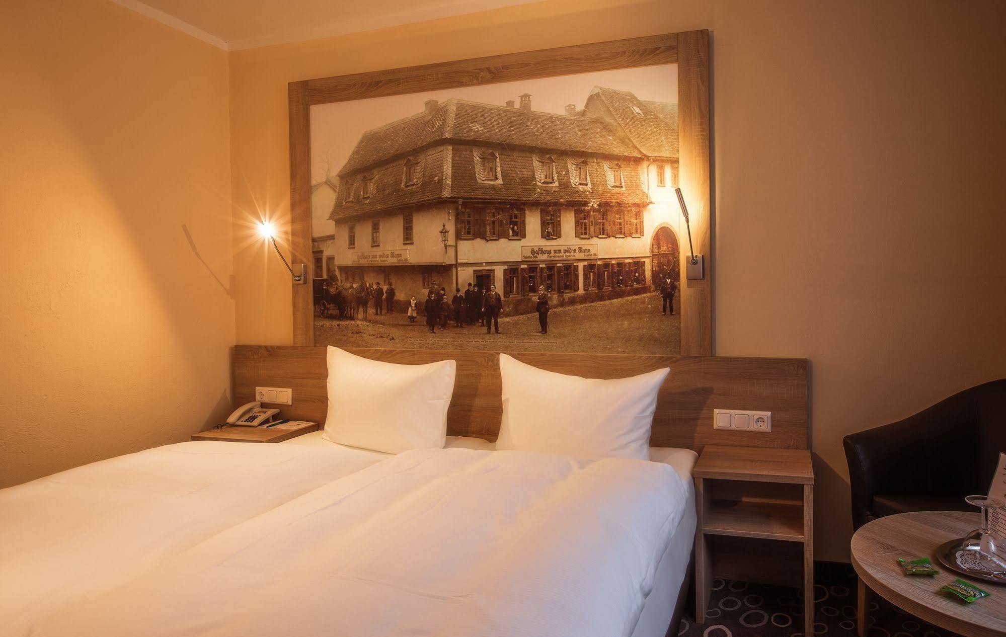 Hotel Wilder Mann Aschaffenburg Exterior foto