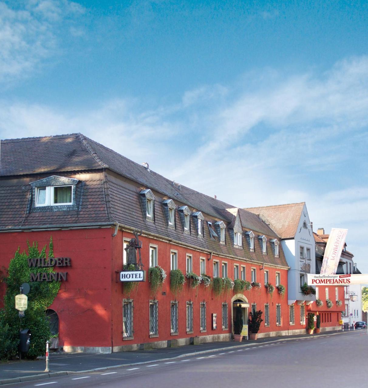 Hotel Wilder Mann Aschaffenburg Exterior foto